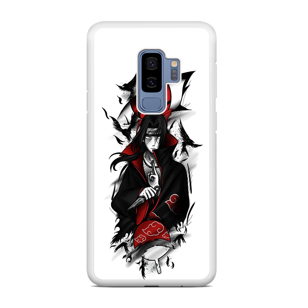 Itachi Uchiha White Samsung Galaxy S9 Plus Case