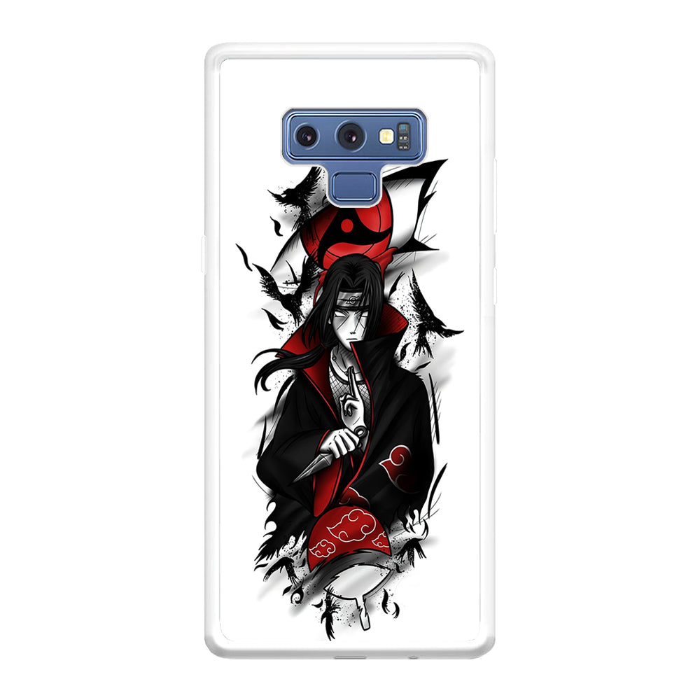 Itachi Uchiha White Samsung Galaxy Note 9 Case