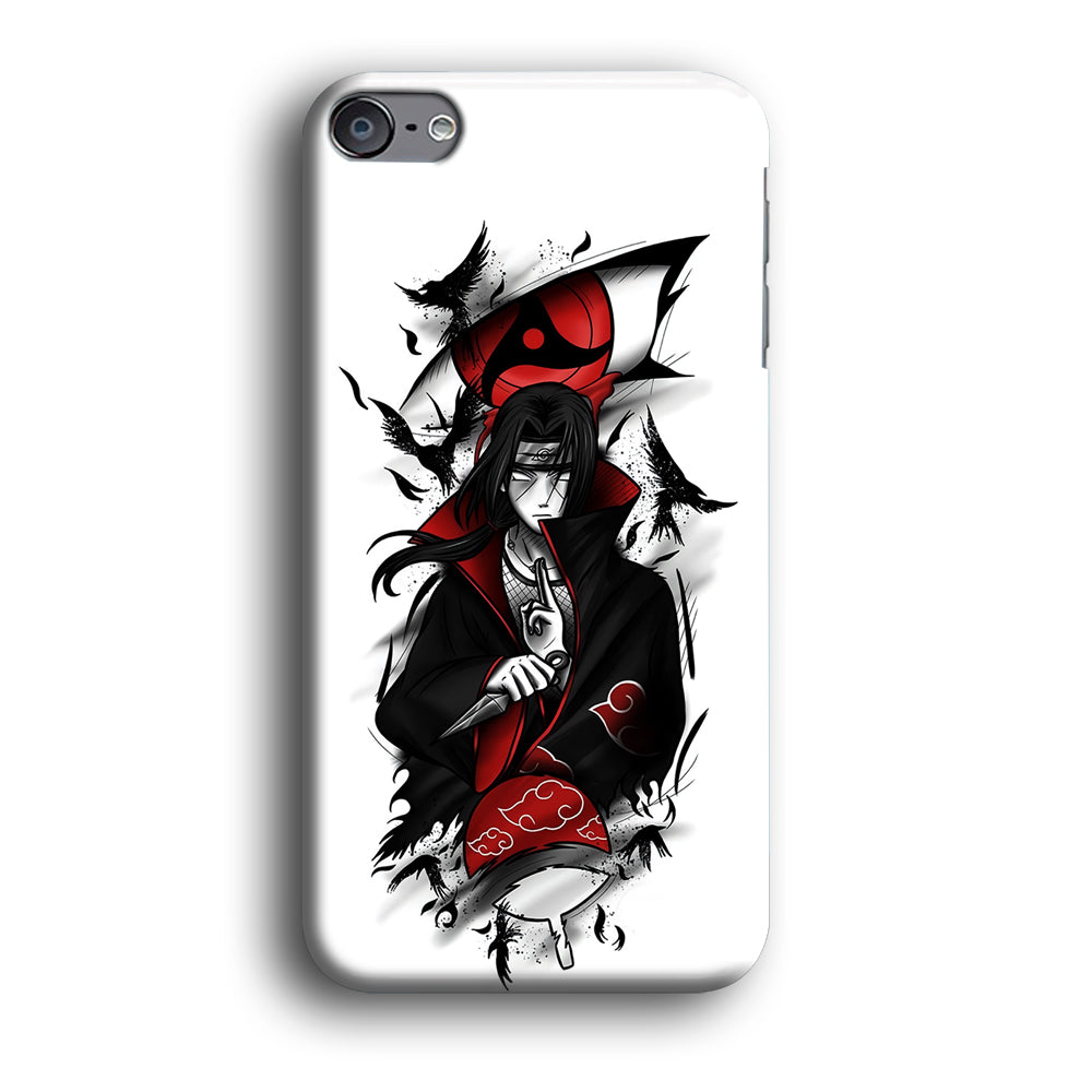 Itachi Uchiha White iPod Touch 6 Case