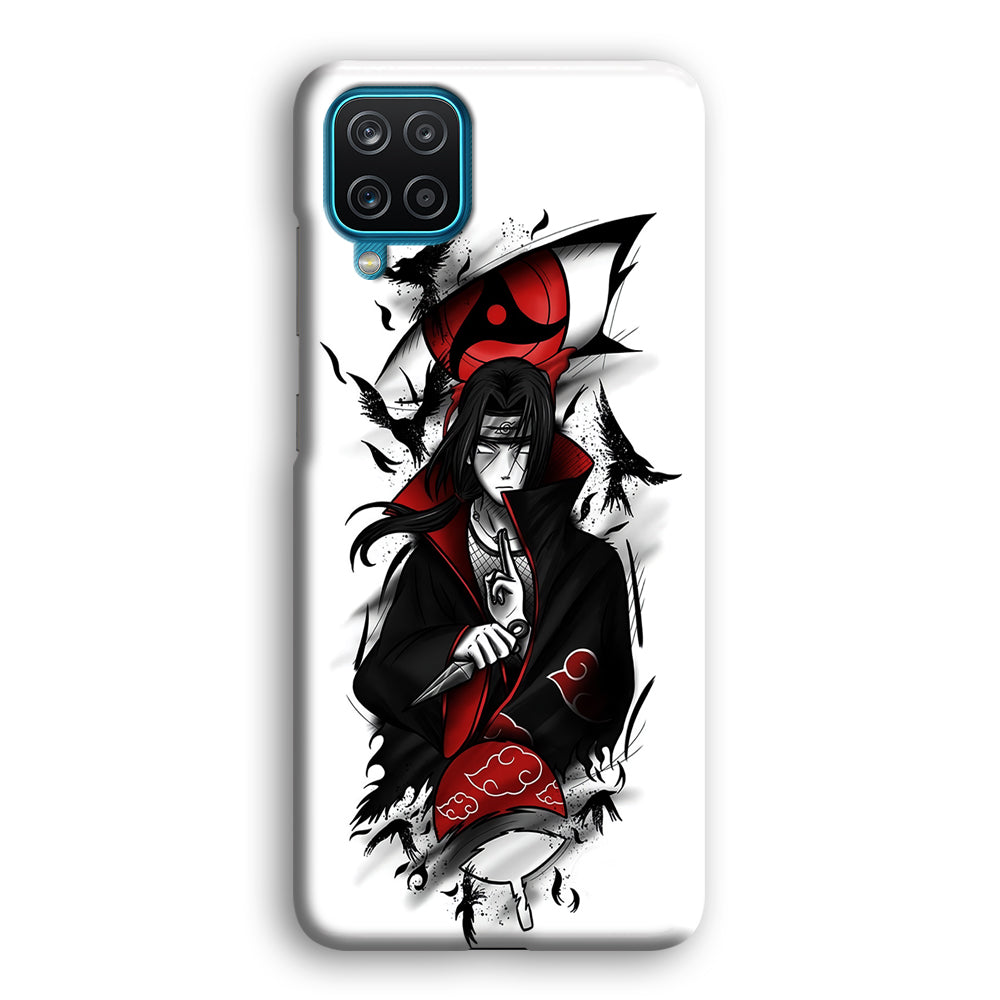 Itachi Uchiha White Samsung Galaxy A12 Case