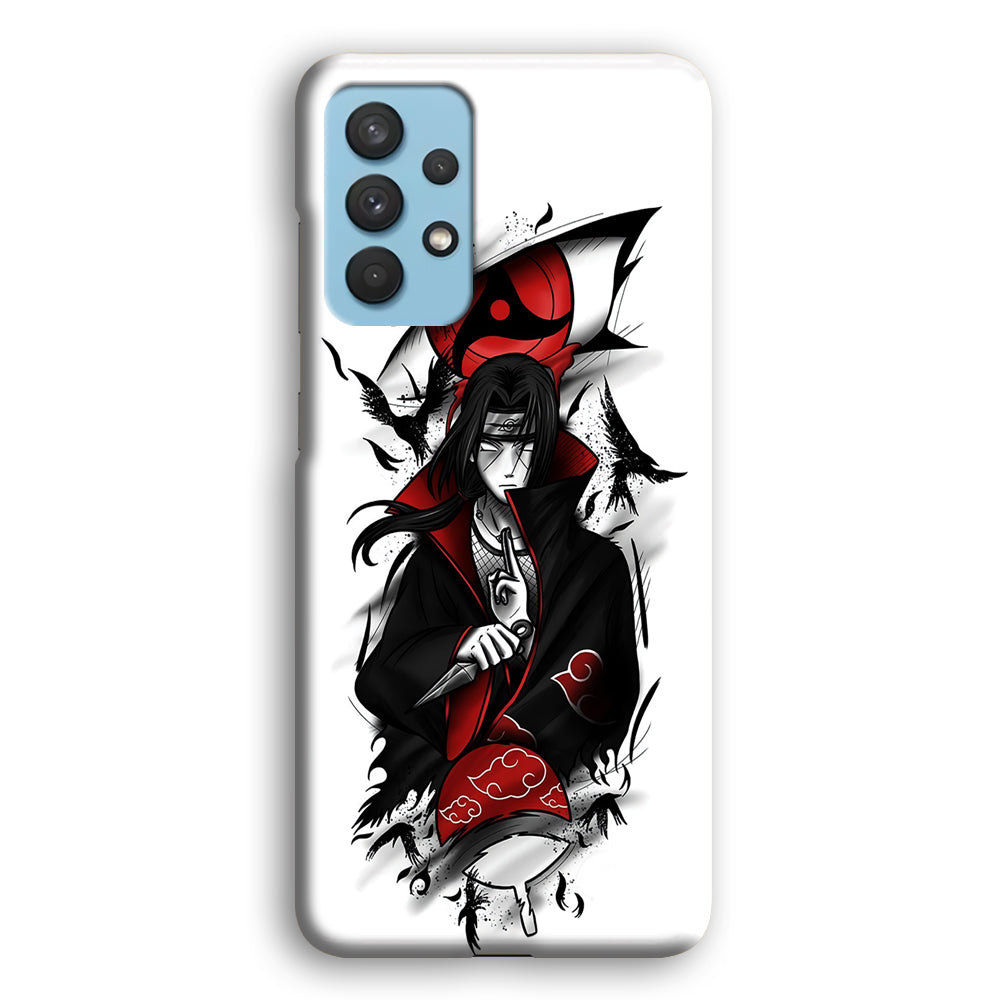 Itachi Uchiha White Samsung Galaxy A32 Case