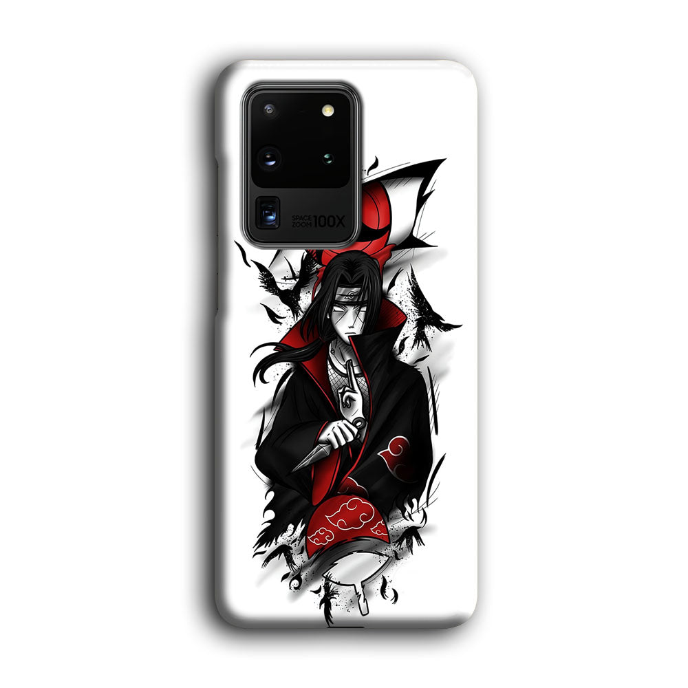 Itachi Uchiha White Samsung Galaxy S20 Ultra Case