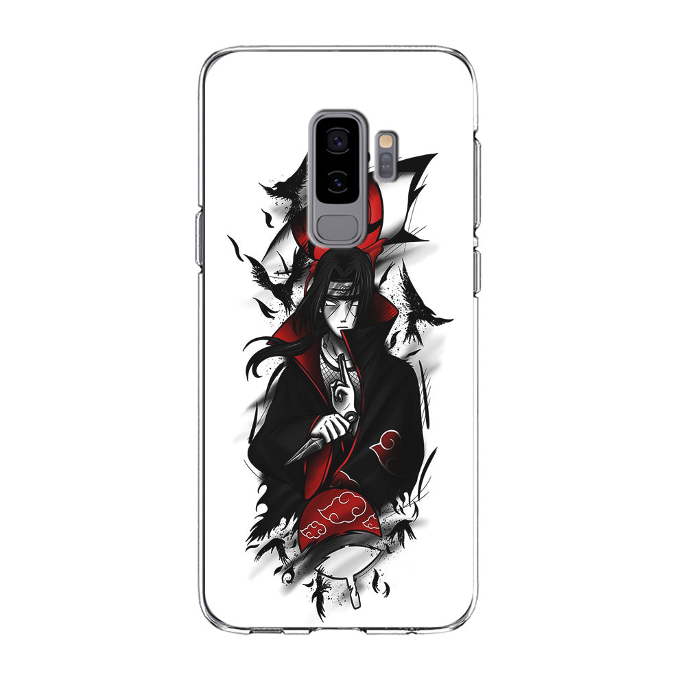 Itachi Uchiha White Samsung Galaxy S9 Plus Case