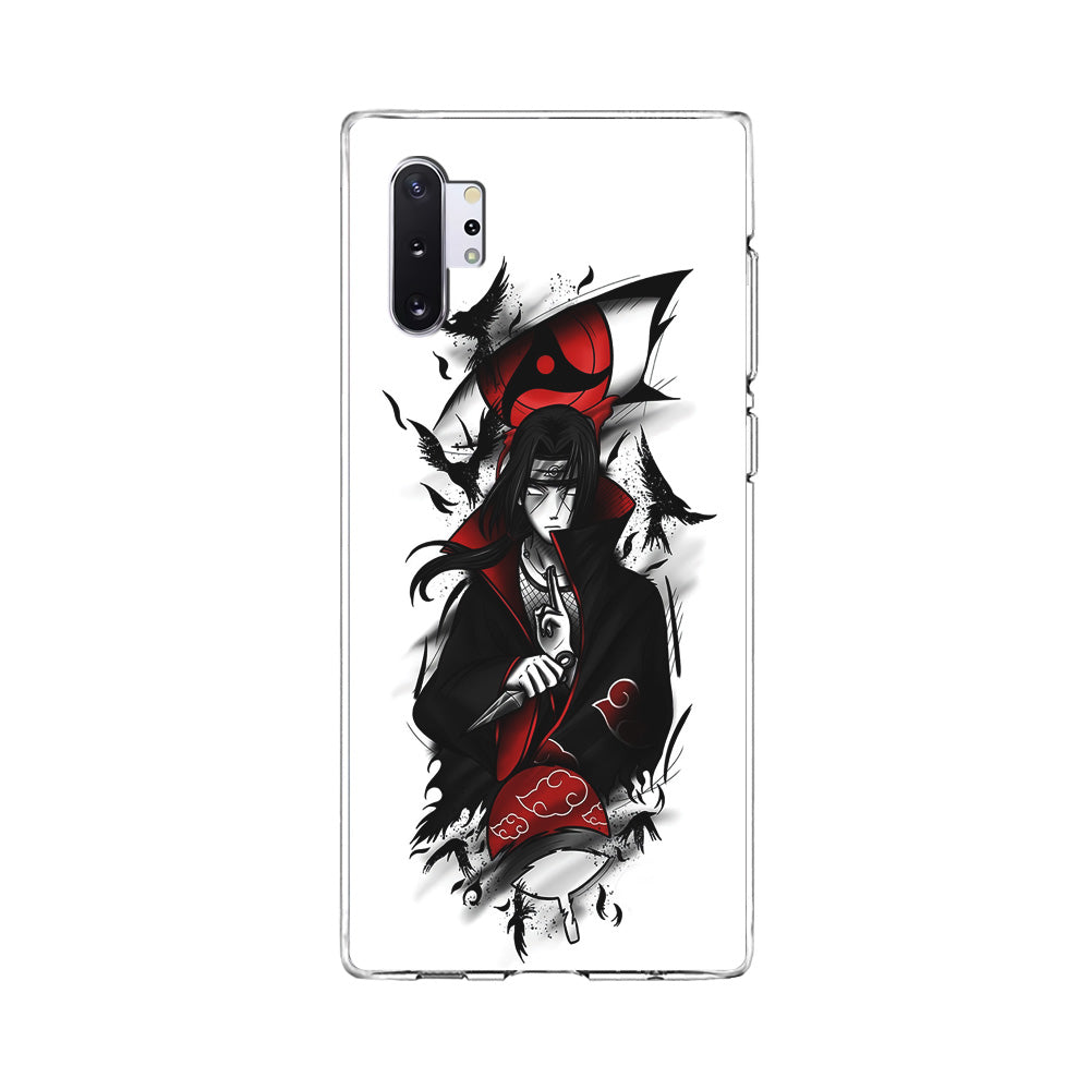 Itachi Uchiha White Samsung Galaxy Note 10 Plus Case