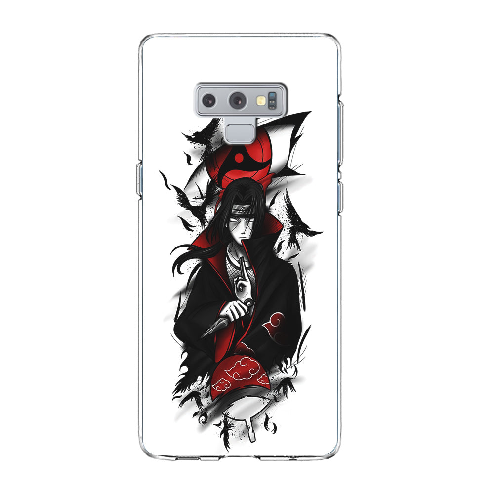 Itachi Uchiha White Samsung Galaxy Note 9 Case