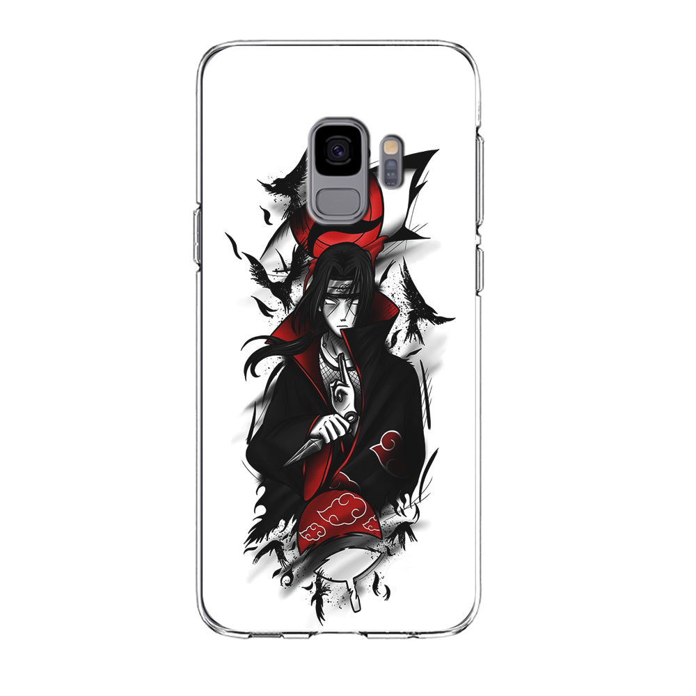 Itachi Uchiha White Samsung Galaxy S9 Case