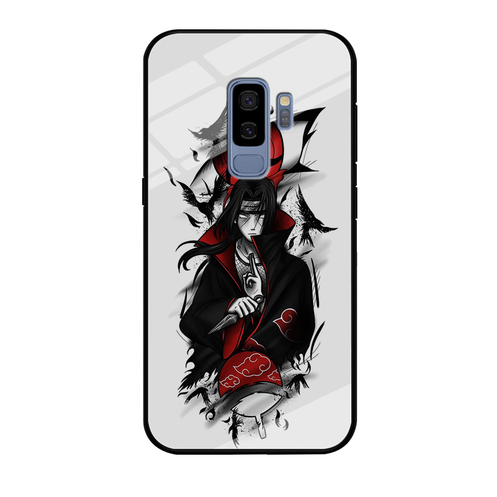 Itachi Uchiha White Samsung Galaxy S9 Plus Case