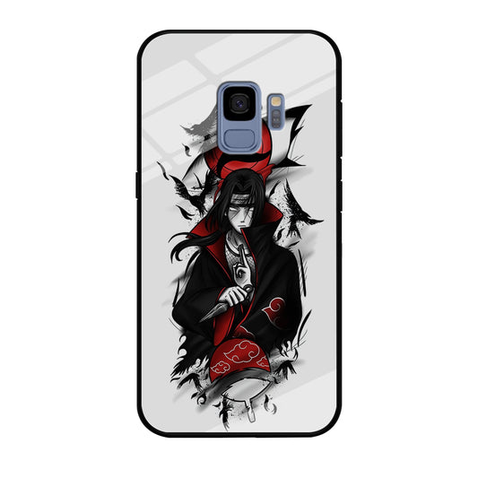 Itachi Uchiha White Samsung Galaxy S9 Case