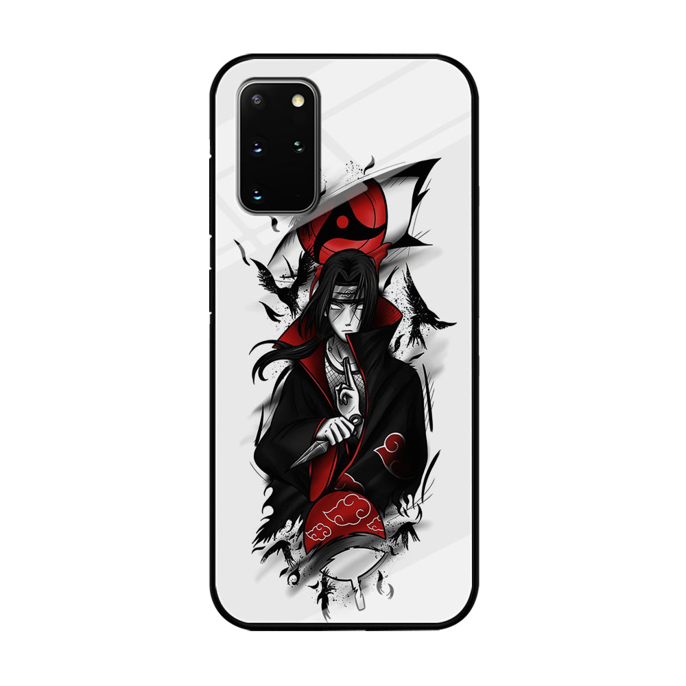 Itachi Uchiha White Samsung Galaxy S20 Plus Case