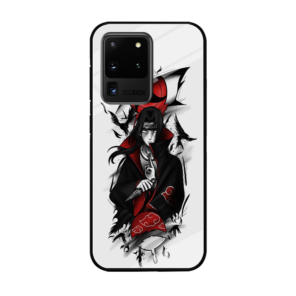 Itachi Uchiha White Samsung Galaxy S21 Ultra Case