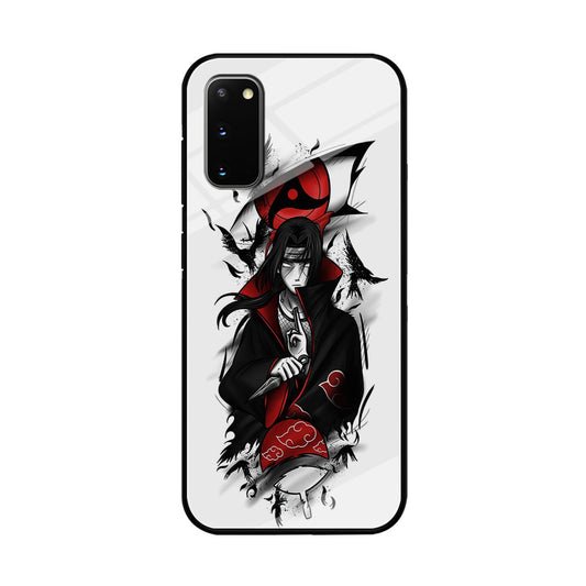 Itachi Uchiha White Samsung Galaxy S20 Case