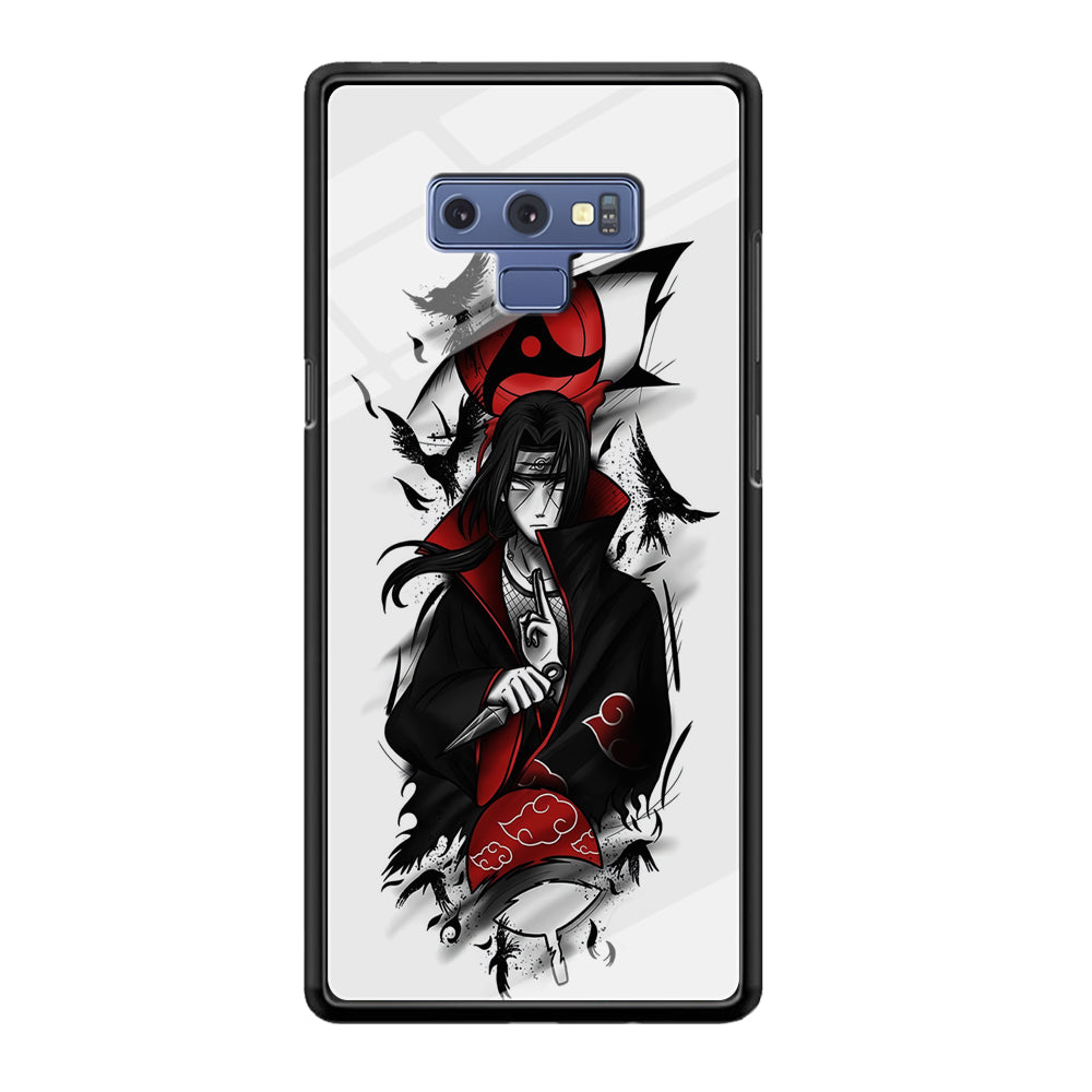 Itachi Uchiha White Samsung Galaxy Note 9 Case