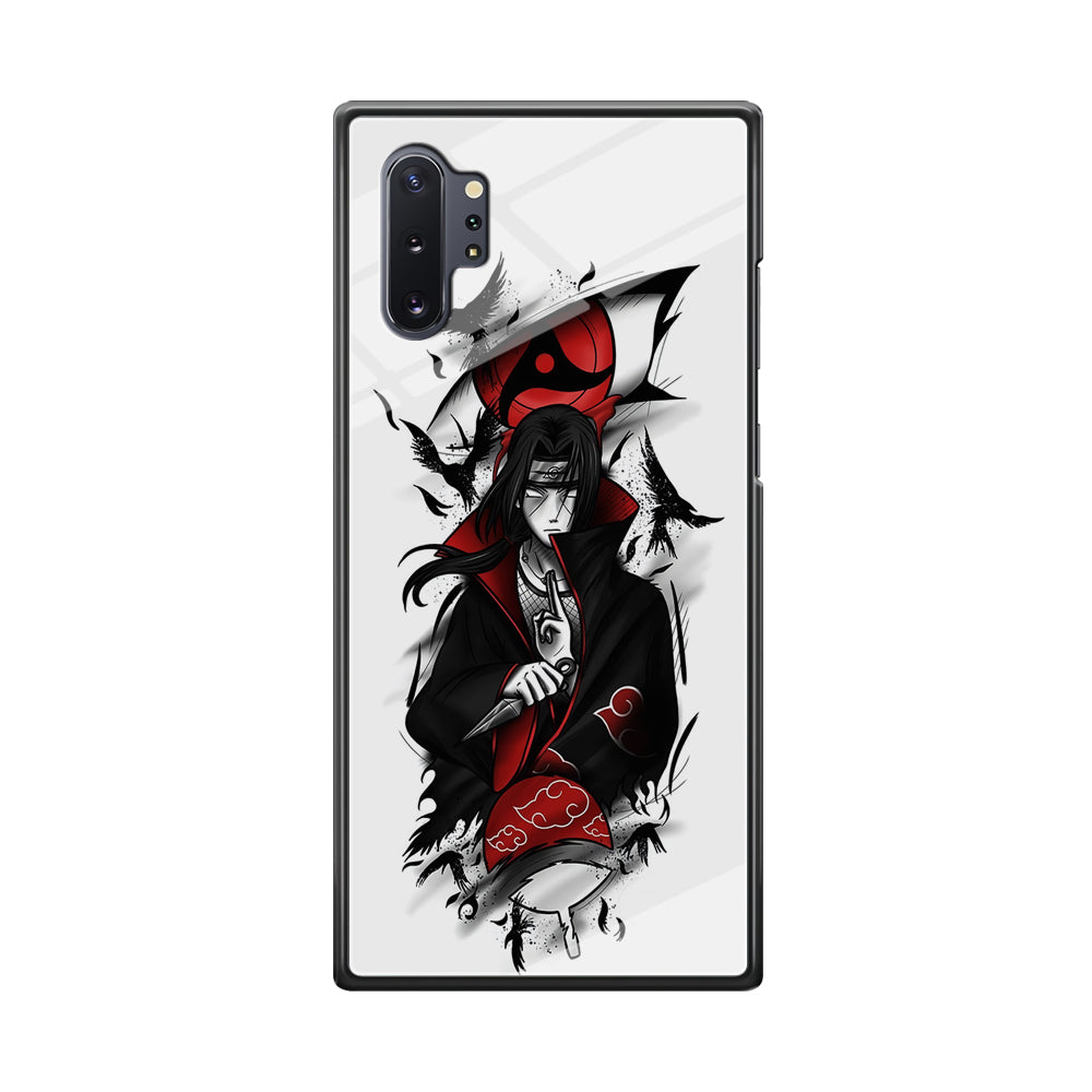 Itachi Uchiha White Samsung Galaxy Note 10 Plus Case