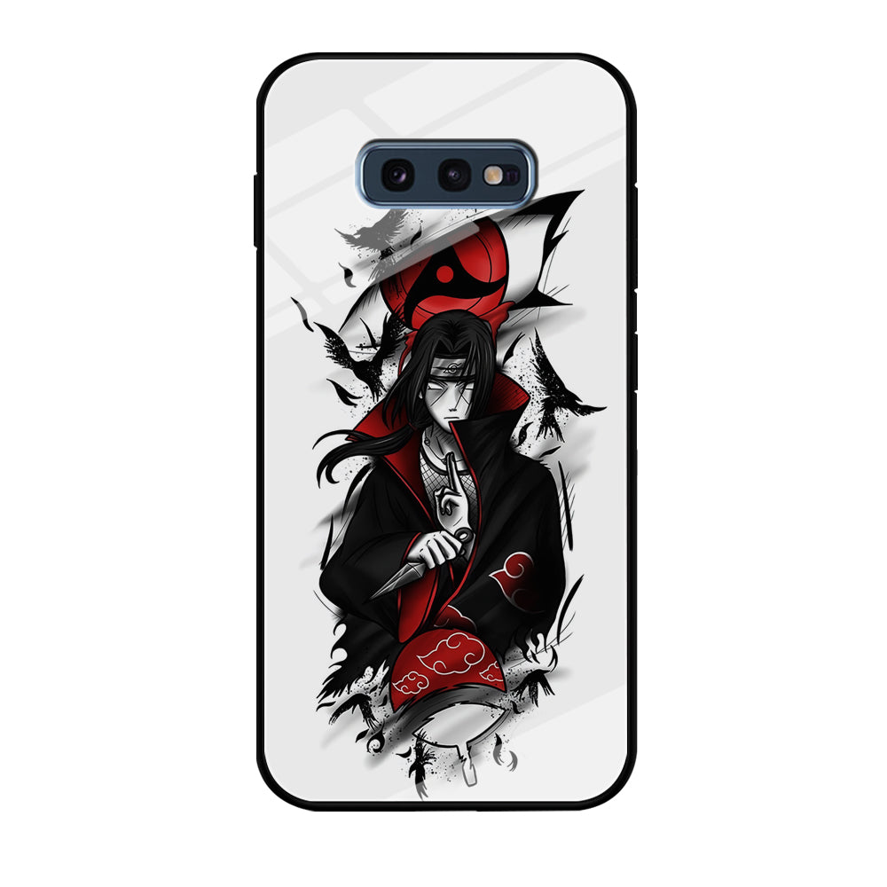 Itachi Uchiha White Samsung Galaxy S10E Case