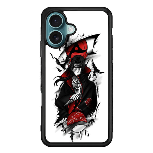 Itachi Uchiha White iPhone 16 Case - Altracase