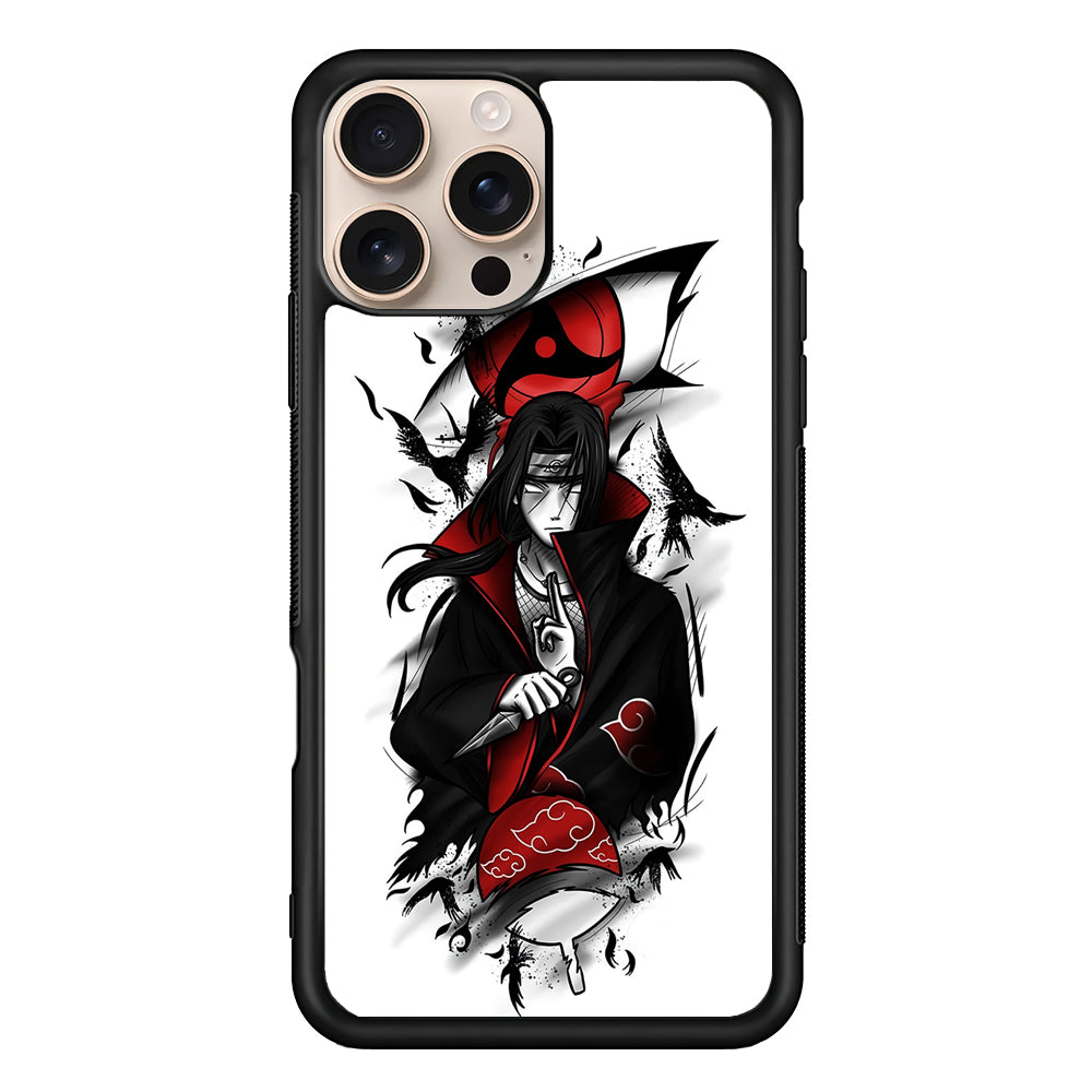 Itachi Uchiha White iPhone 16 Pro Max Case - Altracase