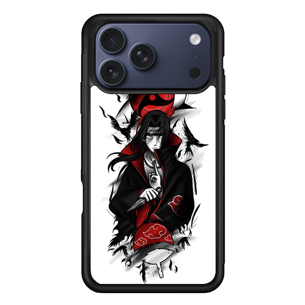 Itachi Uchiha White iPhone 17 Pro Case - Altracase