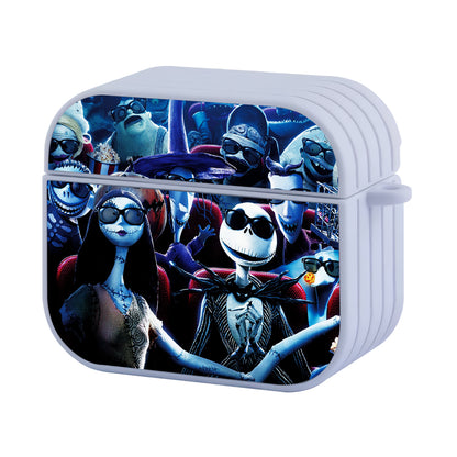 Jack Skellington in Cinema Hard Plastic Case Cover For Apple Airpods 3