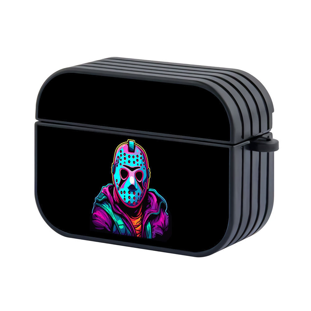 Jason Voorhees Colorful Art Apple AirPods Pro 3 Case-AirPods Pro 3 Case-Altracase