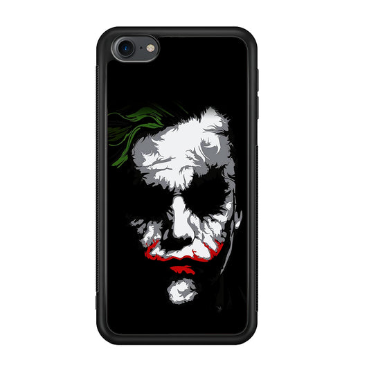 Joker Abstract Painting iPod Touch 6 Case-Phone Case-Rubber White (2D Case)-Altracase