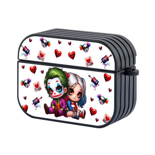 Joker And Harley Quinn Cute Apple AirPods Pro 3 Case-AirPods Pro 3 Case-Altracase