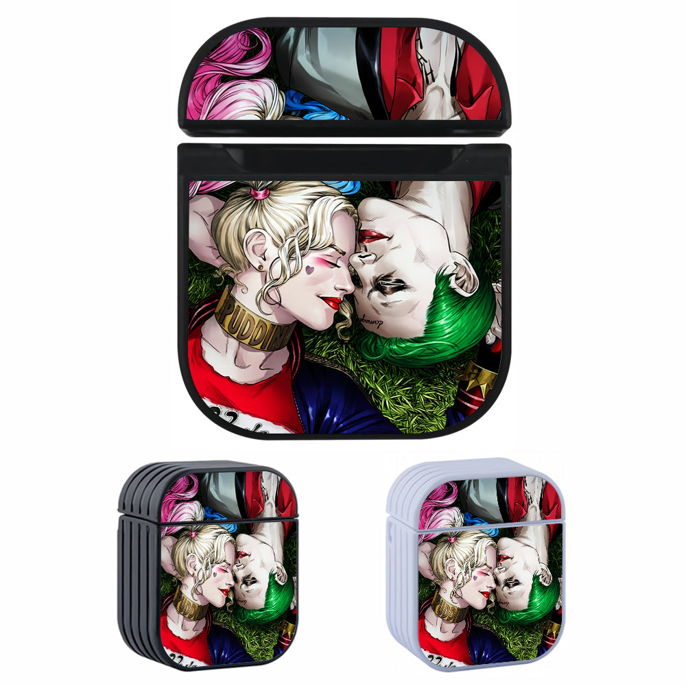 Joker And Harley Quinn Romantic Apple AirPods Case-AirPod Case-Altracase