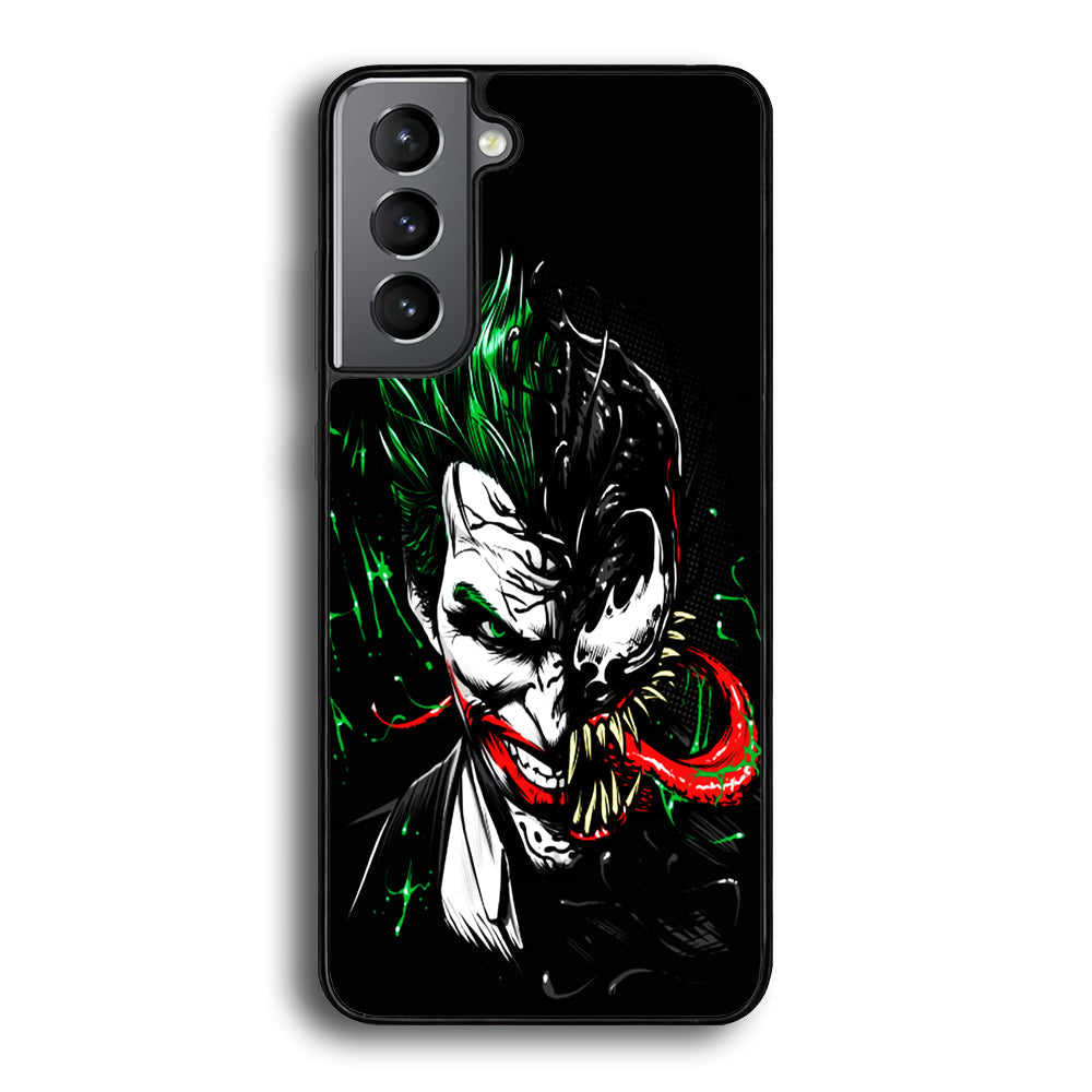 Joker Venom Samsung Galaxy S22 Plus Case-Phone Case-Rubber Black (2D Case)-Altracase