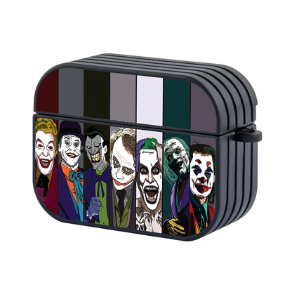 Joker in Various Universes Hard Plastic Case Cover For Apple Airpods Pro