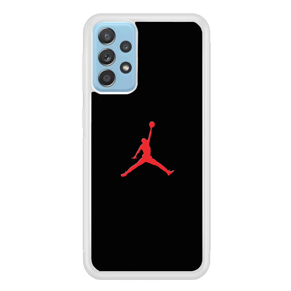 Jordan Logo 003 Samsung Galaxy A72 Case