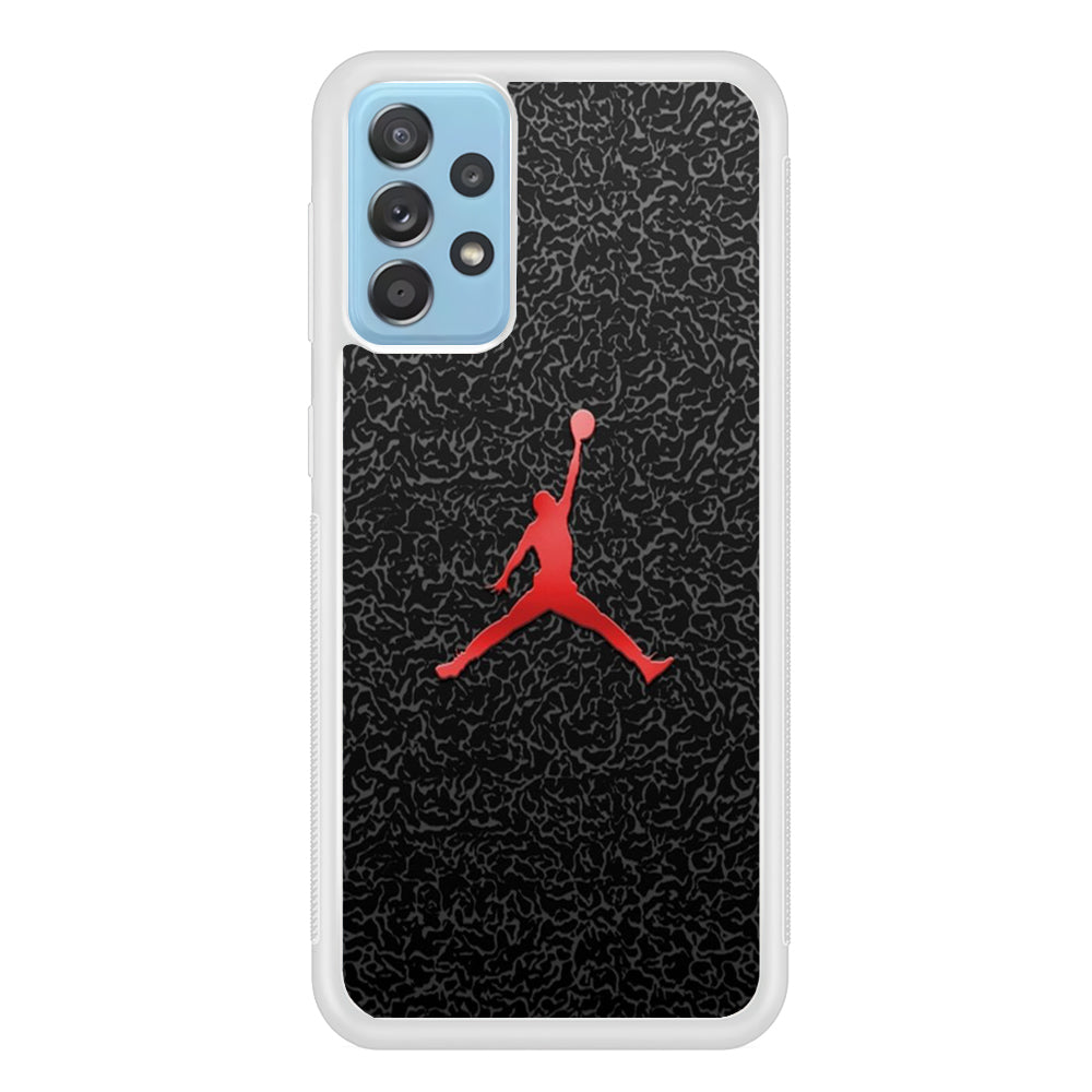 Jordan Logo 004 Samsung Galaxy A72 Case