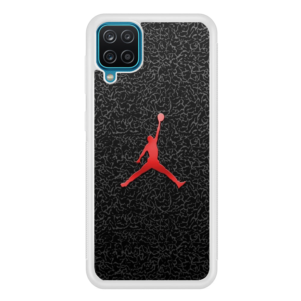 Jordan Logo 004 Samsung Galaxy A12 Case