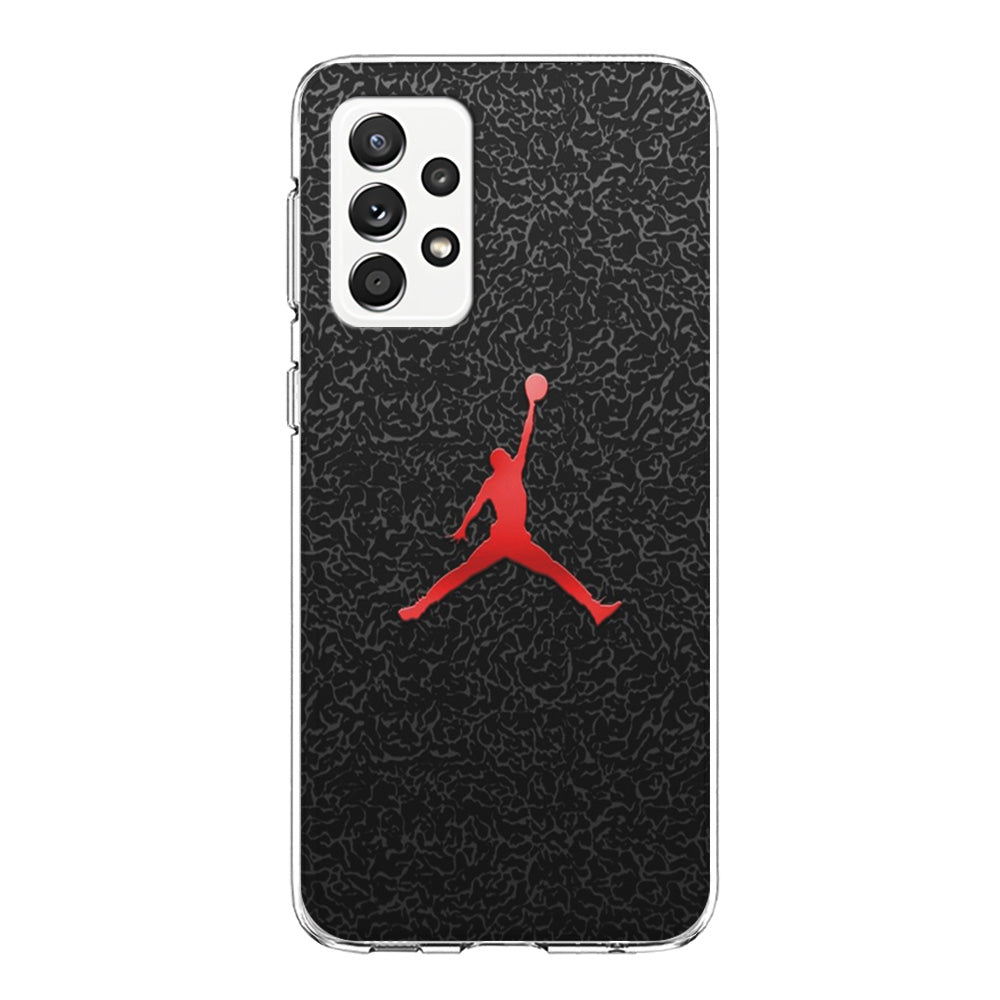 Jordan Logo 004 Samsung Galaxy A72 Case