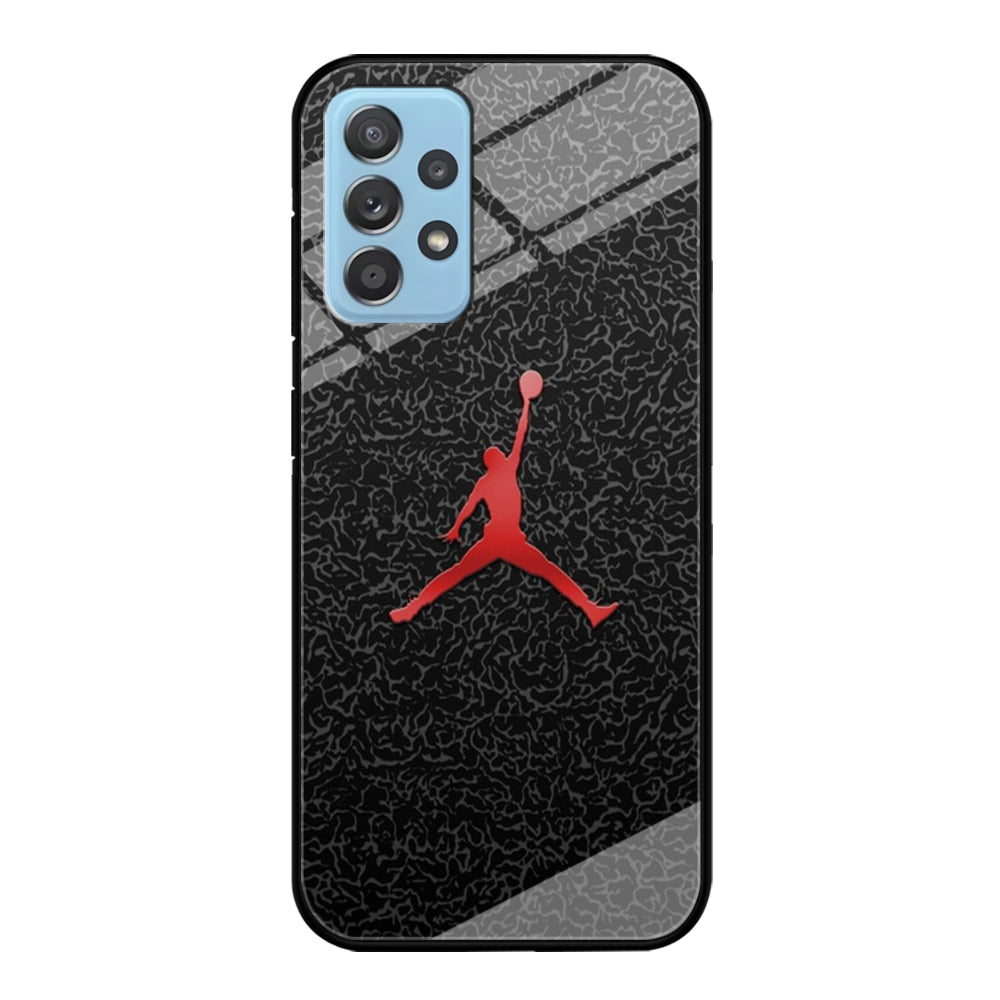 Jordan Logo 004 Samsung Galaxy A72 Case