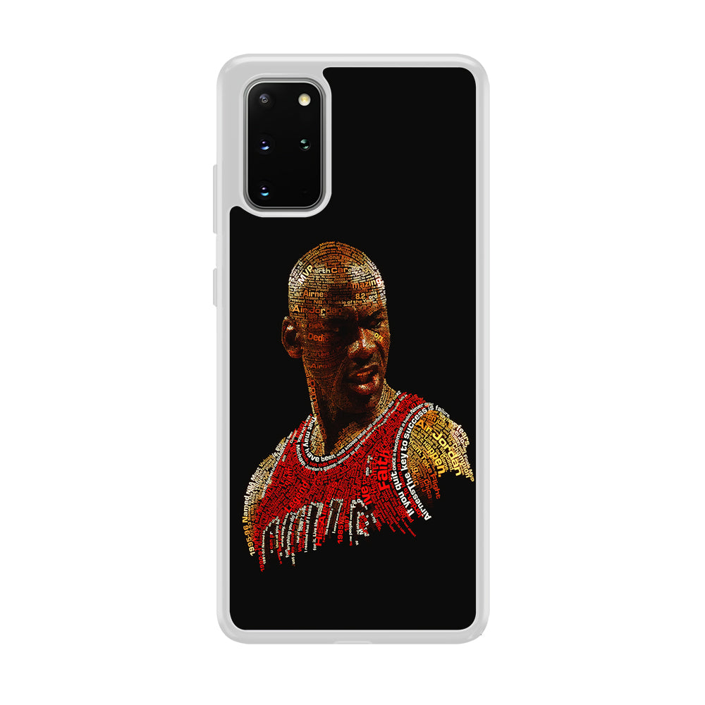 Jordan Typography Art Samsung Galaxy S20 Plus Case