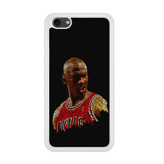 Jordan Typography Art iPod Touch 6 Case