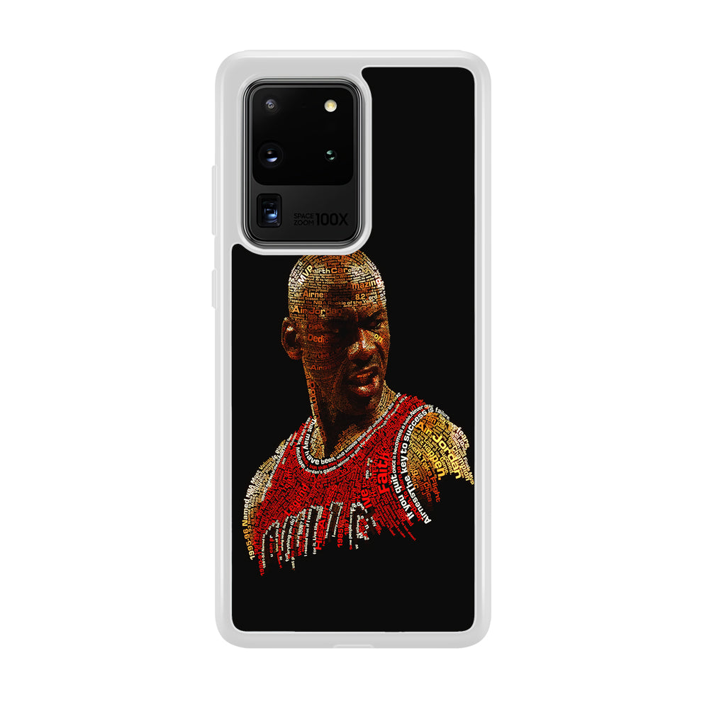 Jordan Typography Art Samsung Galaxy S20 Ultra Case