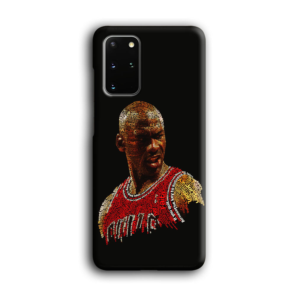 Jordan Typography Art Samsung Galaxy S20 Plus Case