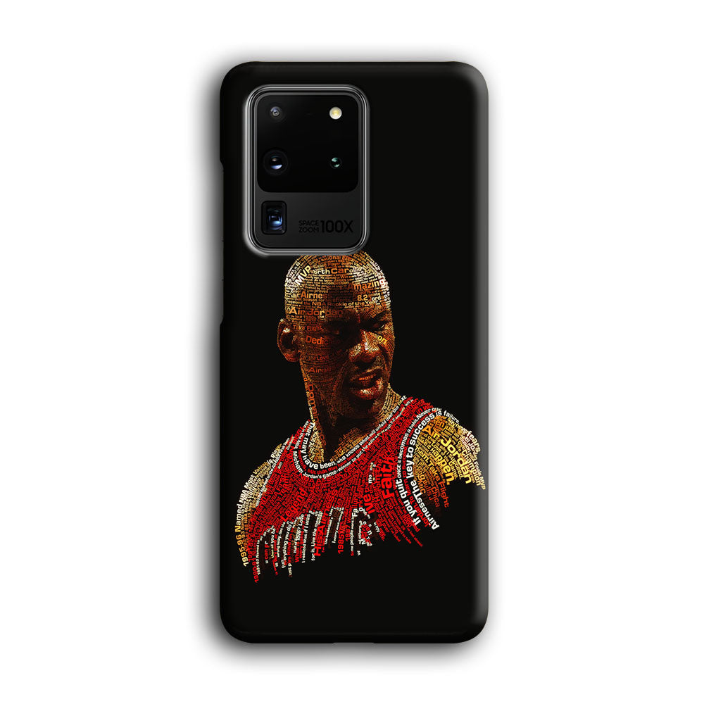 Jordan Typography Art Samsung Galaxy S20 Ultra Case