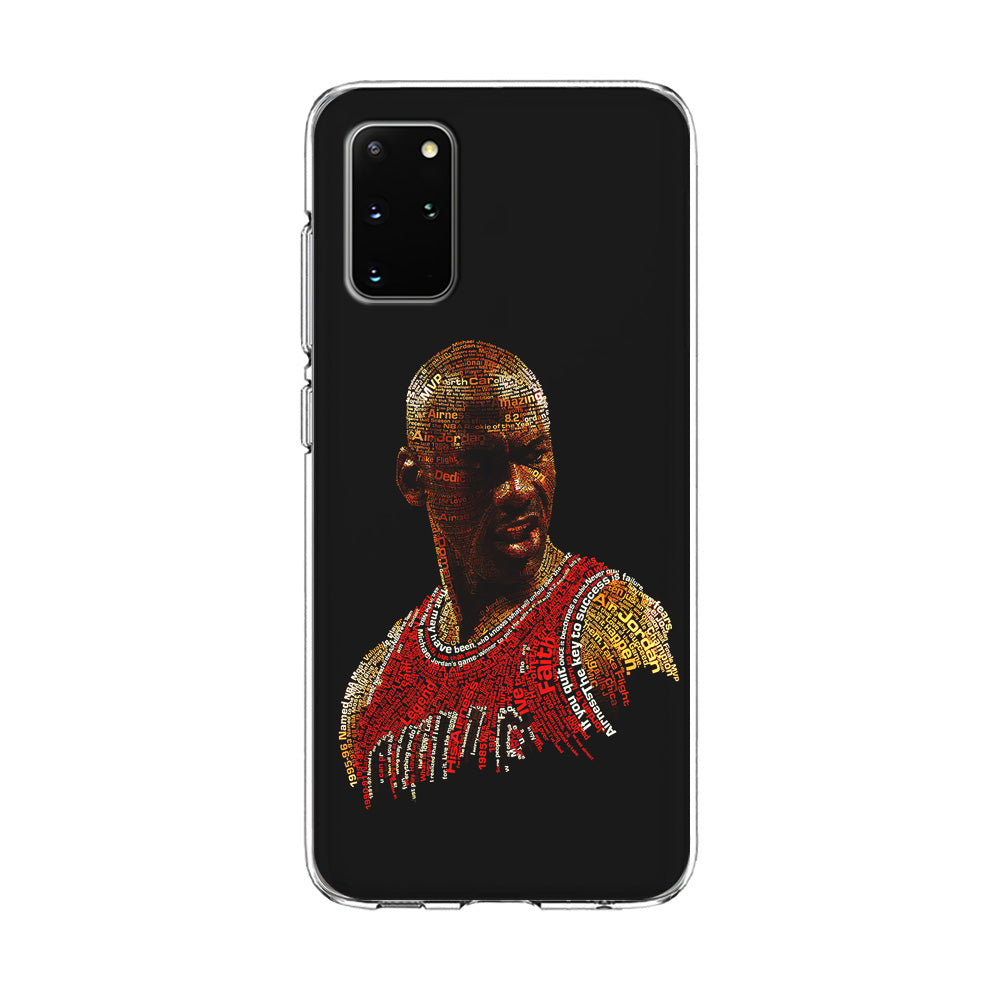 Jordan Typography Art Samsung Galaxy S20 Plus Case