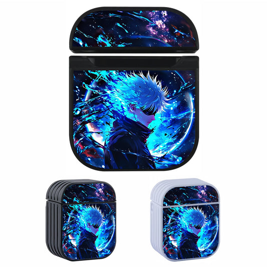 Jujutsu Kaisen Gojo Intimidating Apple AirPods Case-AirPod Case-Altracase