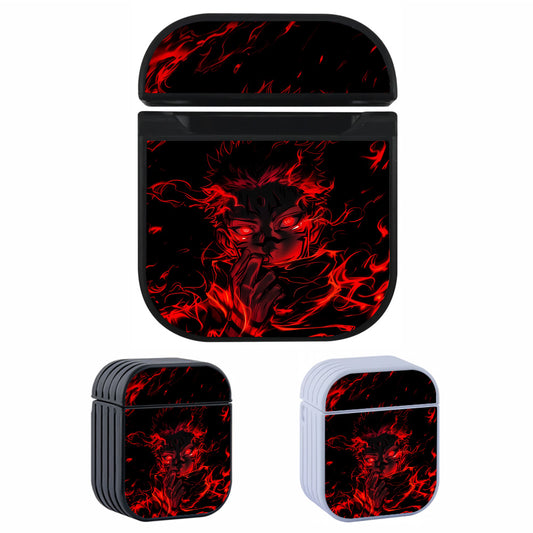 Jujutsu Kaisen Sukuna Red Apple AirPods Case-AirPod Case-Altracase