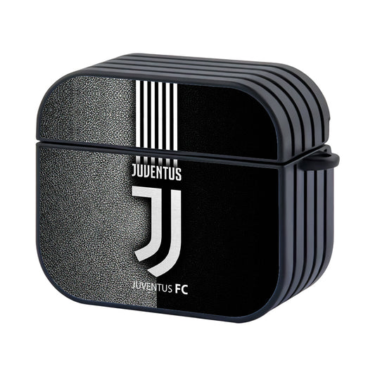 Juventus Logo Black White Hard Plastic Case Cover For Apple AirPods 4 - AirPod Case - Altracase