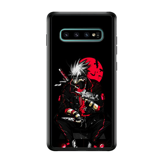 Kakashi Hatake Mafia Style Samsung Galaxy S10 Case