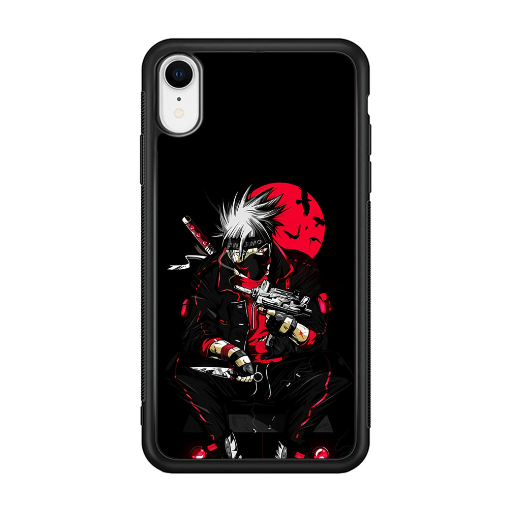 Kakashi Hatake Mafia Style iPhone XR Case