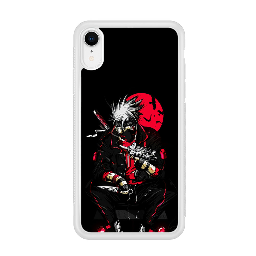 Kakashi Hatake Mafia Style iPhone XR Case