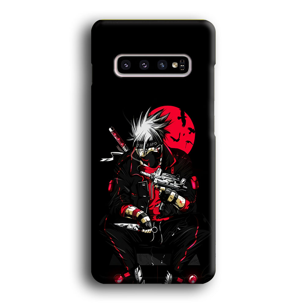 Kakashi Hatake Mafia Style Samsung Galaxy S10 Case