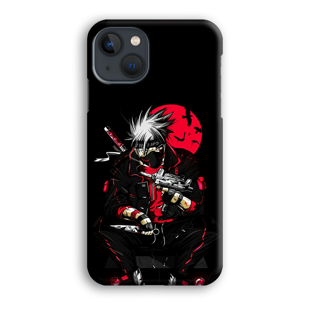 Kakashi Hatake Mafia Style iPhone 14 Plus Case