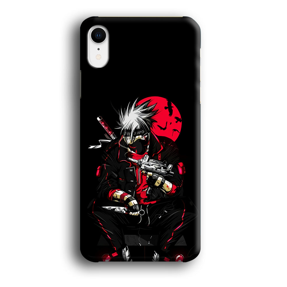 Kakashi Hatake Mafia Style iPhone XR Case