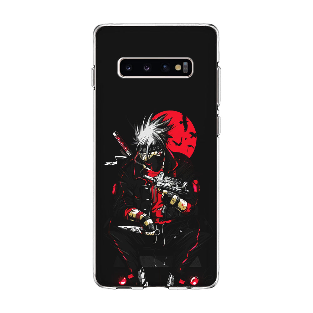 Kakashi Hatake Mafia Style Samsung Galaxy S10 Case