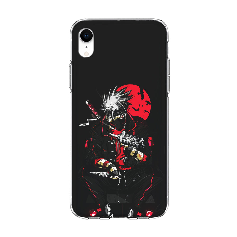 Kakashi Hatake Mafia Style iPhone XR Case